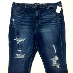 AE HI-RISE LEGGING/JEANS PLUS SIZE